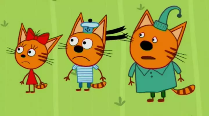 купить мультфильм для детей dvd диск три кота все новые серии 2023 4 5  сезон 3 2 1 караоке